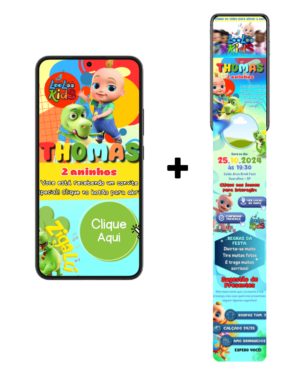 Convite Infinity Lolokids Zigalu