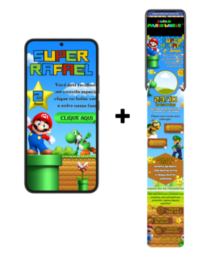 Convite Infinity Super Mario