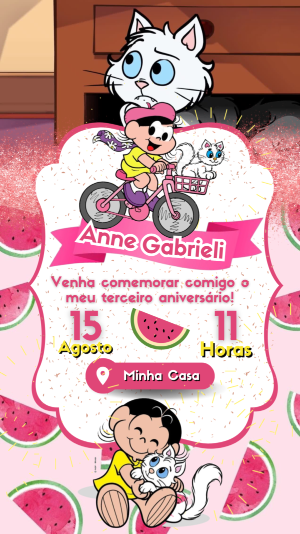Convite Animado Magali - Image 2