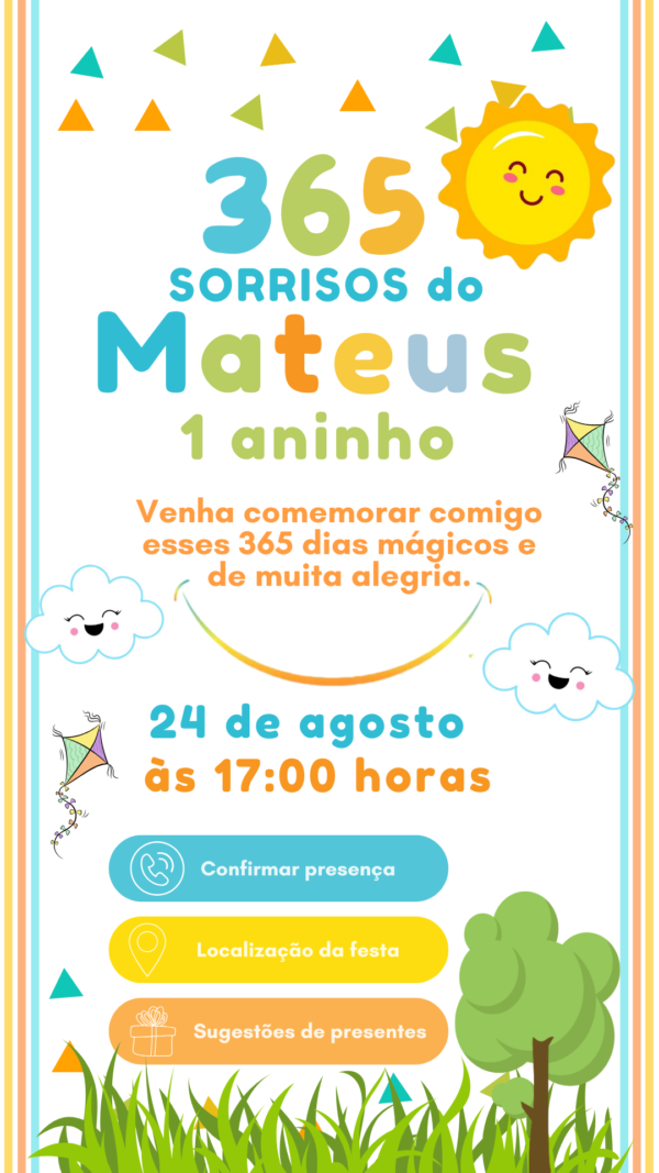 Convite Interativo 365 Sorrisos - Image 2