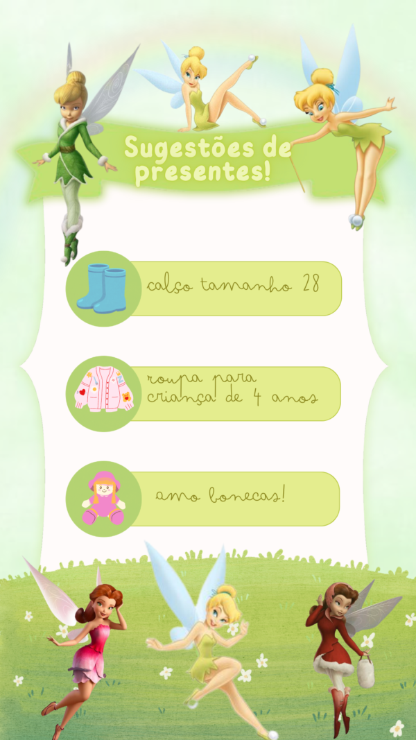 Convite Interativo Fadas - Image 3