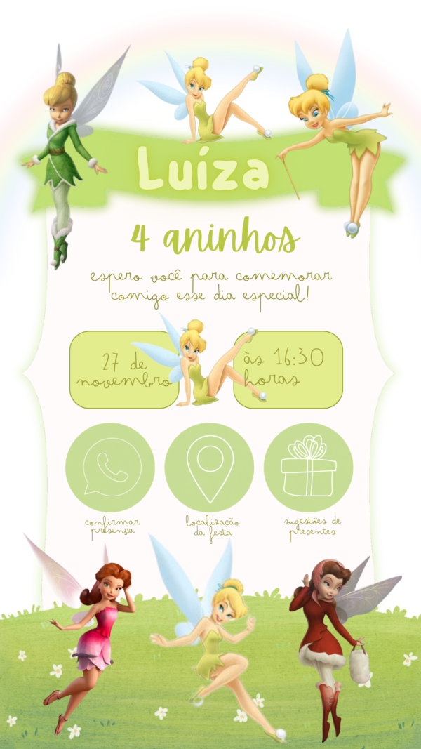 Convite Interativo Fadas - Image 2