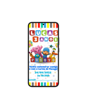 Convite Simples Pocoyo