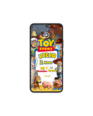 Convite Animado Toy Story