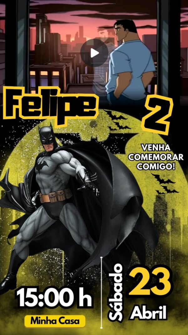 Convite Animado Batman - Image 2