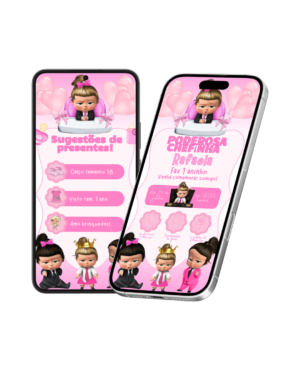 Convite Interativo Poderosa Chefinha